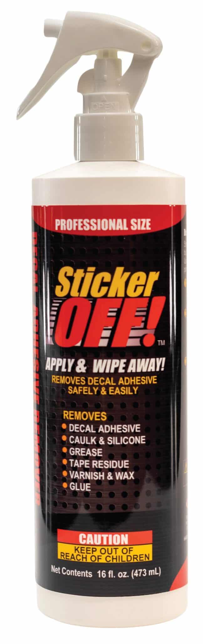 Sticker-OFF! Shop Size 16oz.