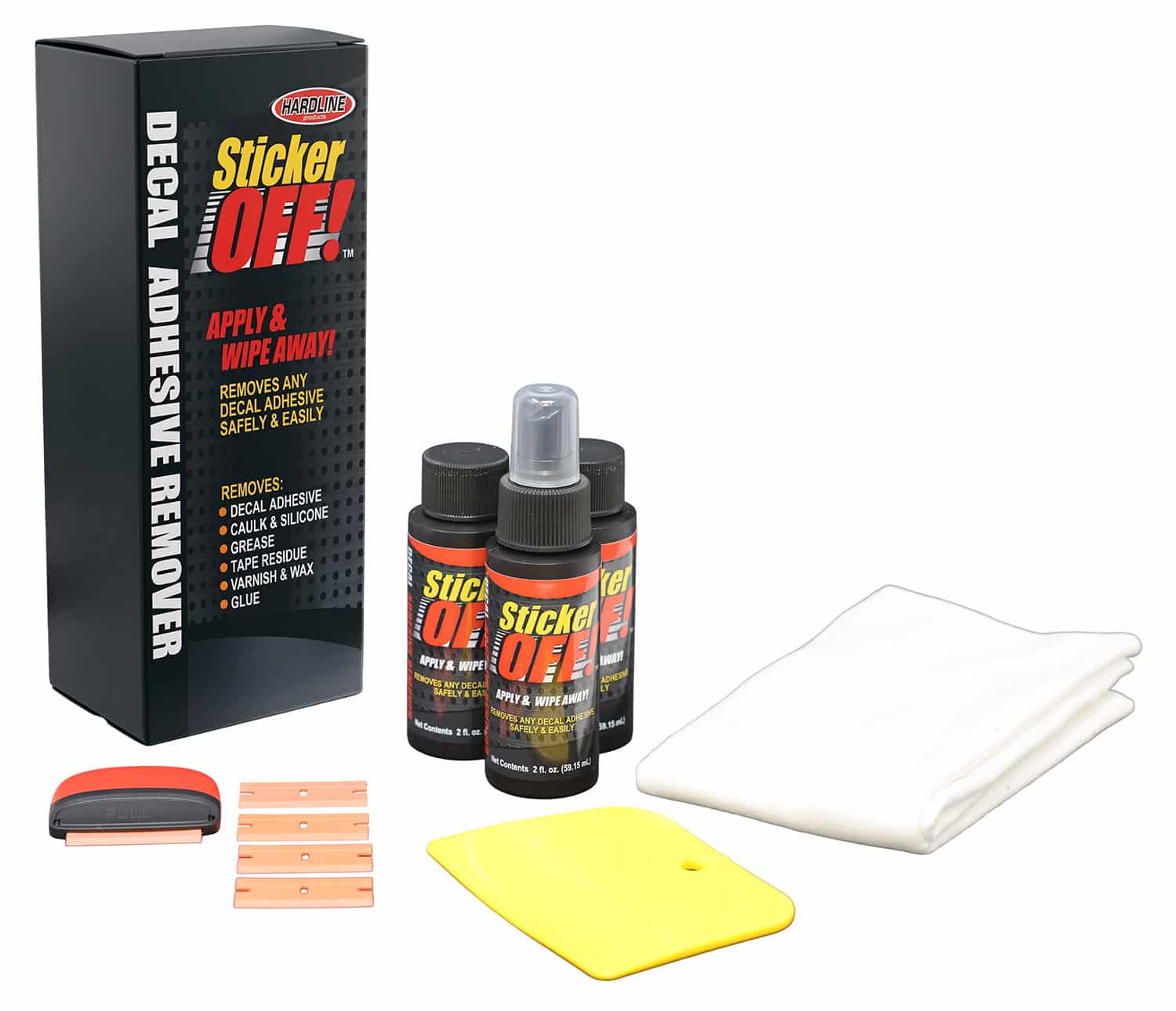 Sticker-Off!™ Decal Adhesive Remover Value Pack